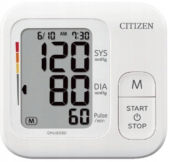 SHOULDER BLOOD PRESSURE MONITOR CITIZEN MODEL CHUG330 ARRHYTHMIA CUFF 22-32 Medical device yes