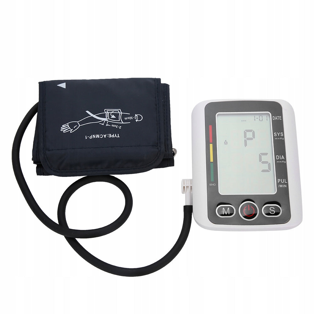 SHOULDER BLOOD PRESSURE MONITOR ELECTRIC AUTOMATIC USB CUFF