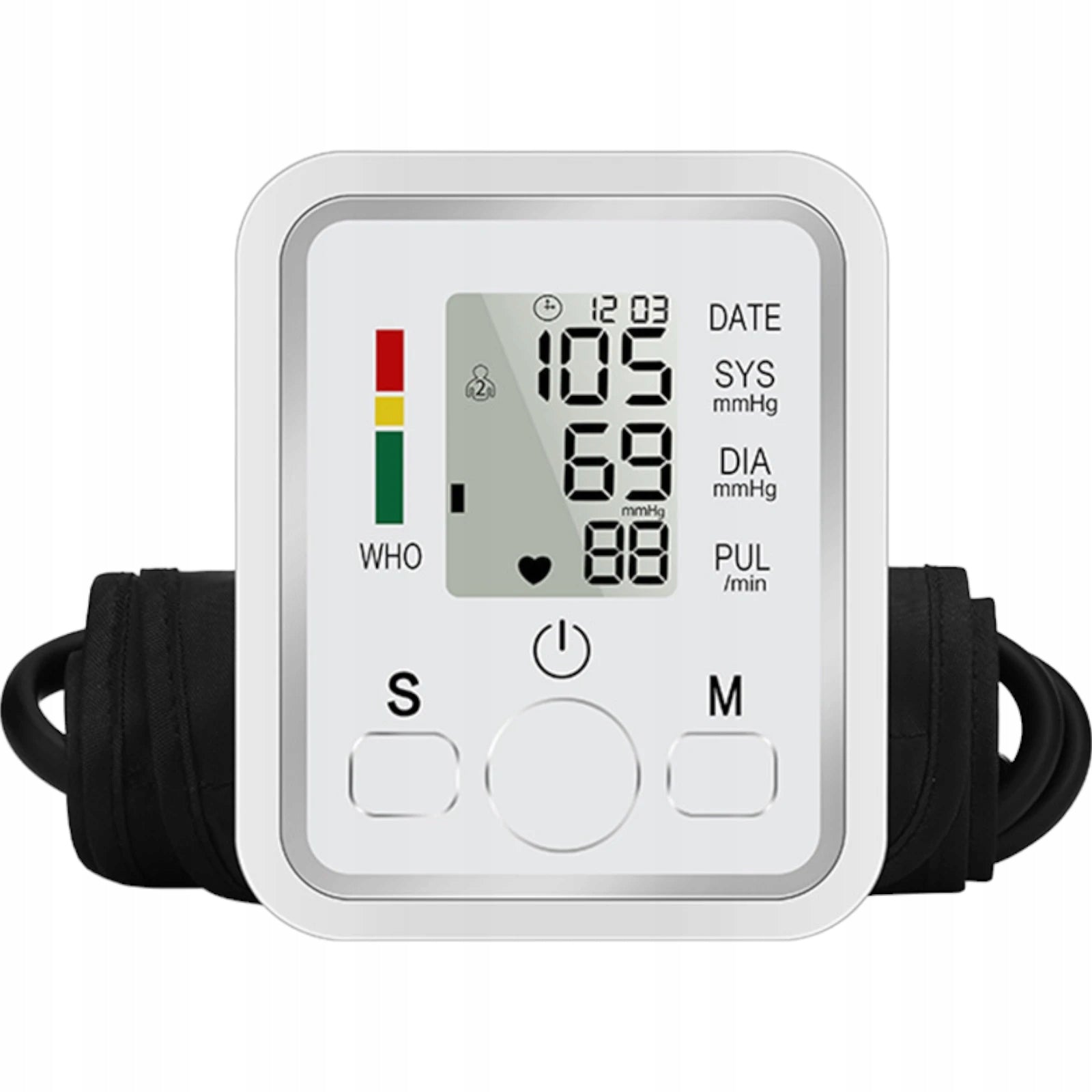 SHOULDER BLOOD PRESSURE MONITOR ELECTRONIC display lcd memory 90 measurements Brand no brand