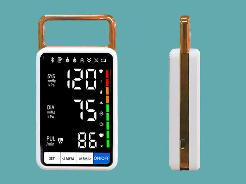 SHOULDER BLOOD PRESSURE MONITOR FOR SENIORS READABLE SCREEN ARRHYTHMIA Medical device no