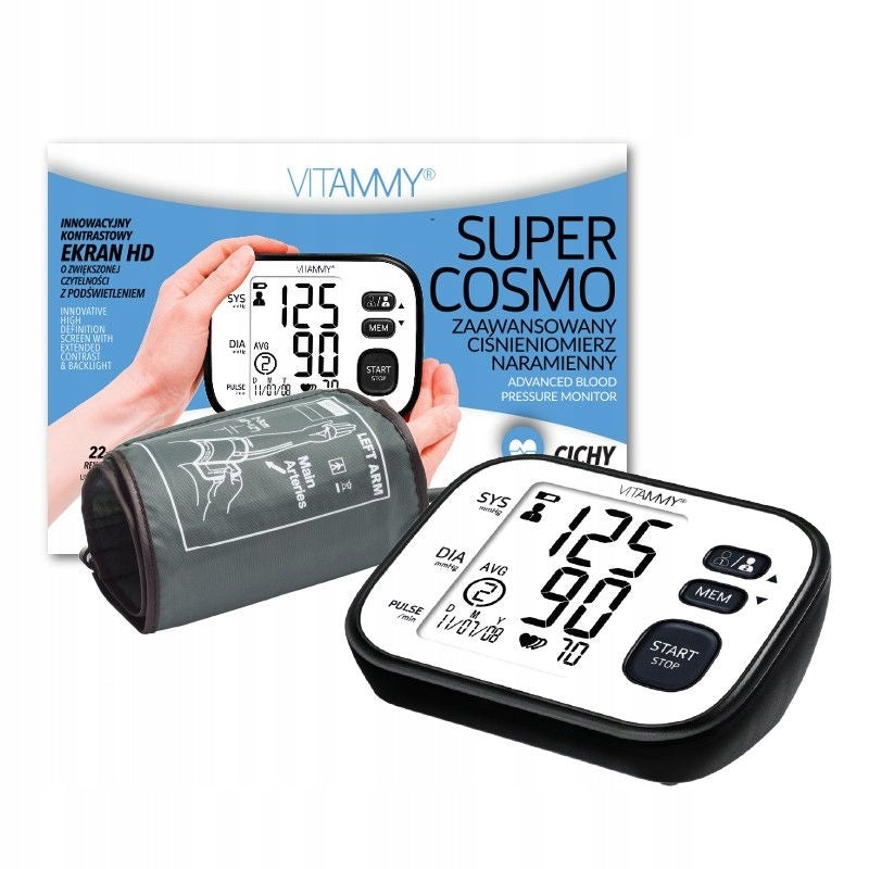 SHOULDER BLOOD PRESSURE MONITOR LARGE CUFF ARRHYTHMIA Packaging status original