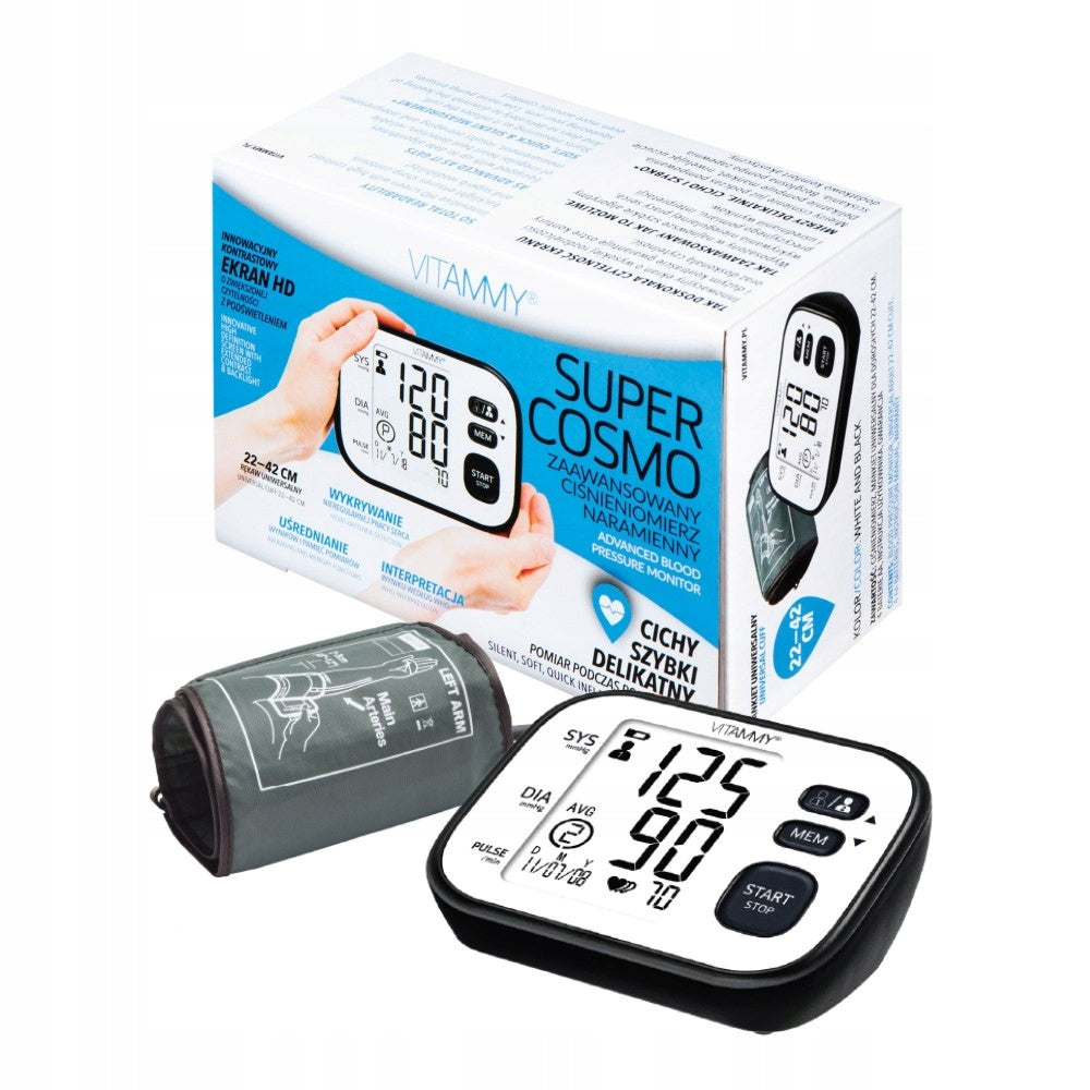 SHOULDER BLOOD PRESSURE MONITOR LARGE CUFF ARRHYTHMIA