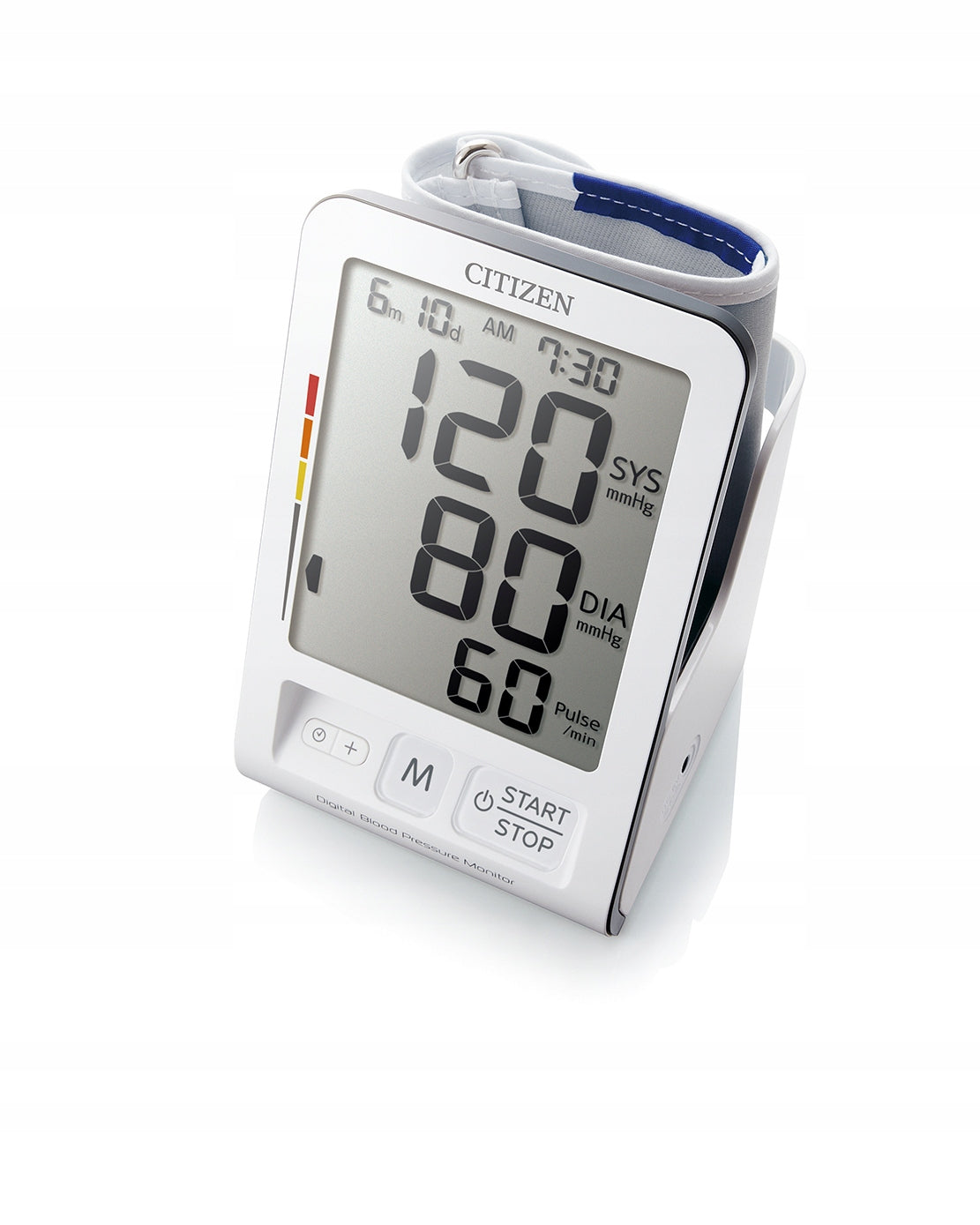 SHOULDER BLOOD PRESSURE MONITOR LARGE DISPLAY, ARRHYTHMIA CITIZEN CH-456 Packaging status original