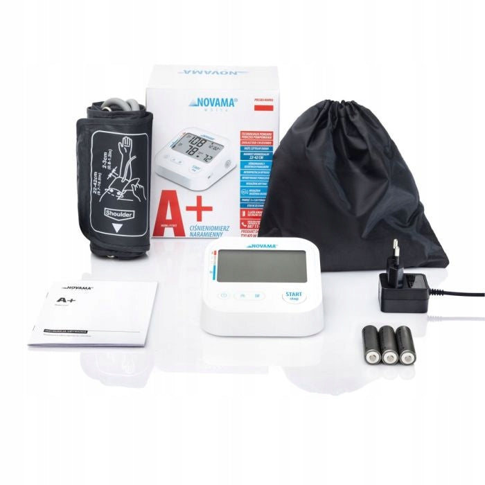 SHOULDER BLOOD PRESSURE MONITOR NOVAMA WHITE A+ SPEECH FUNCTION Medical device type medical device or in-vitro diagnostic medical device