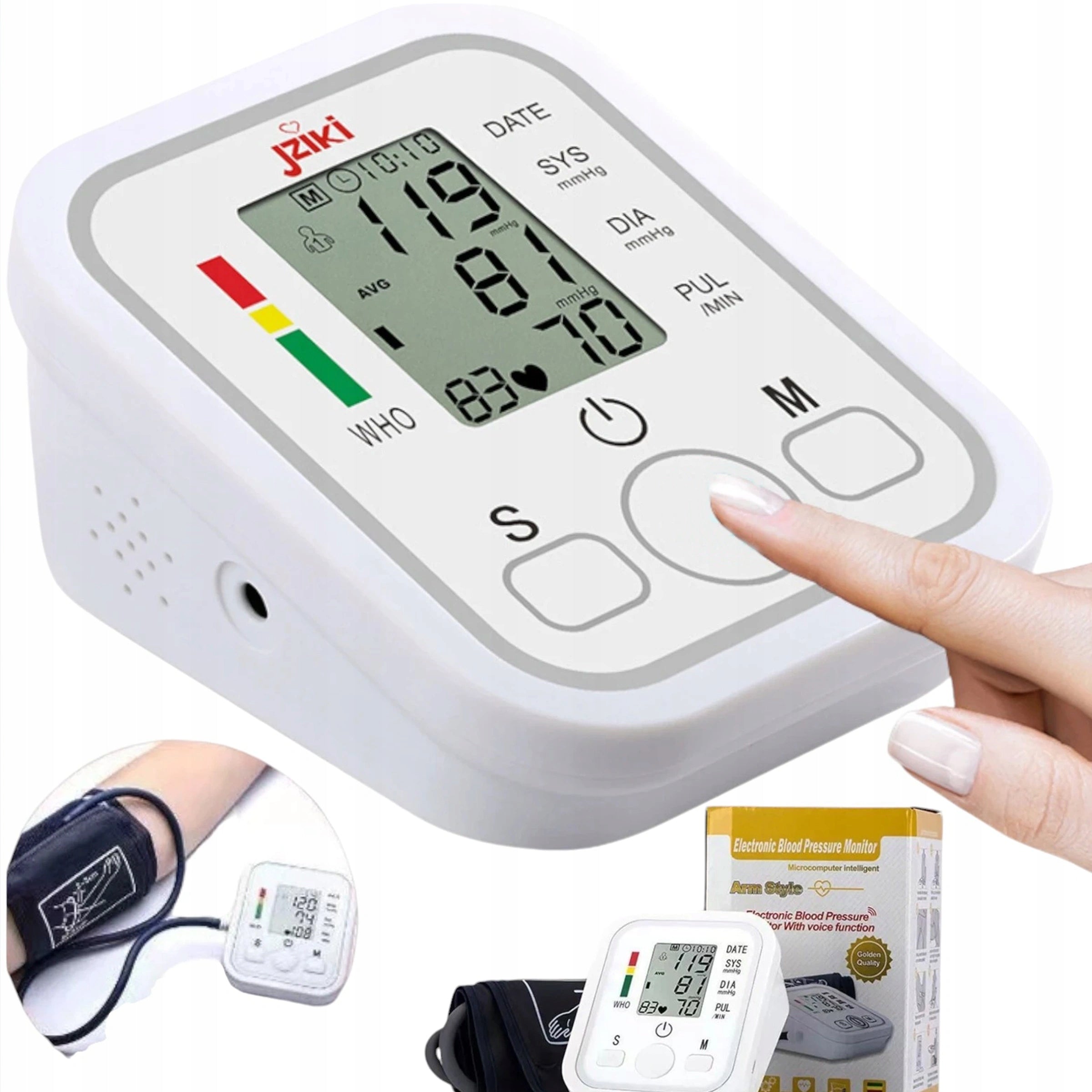 SHOULDER BLOOD PRESSURE MONITOR SPEAKS in Polish TO MEASURE PRESSURE ACCURATE PL Medical device type accessories for a medical device or a product without an intended medical purpose