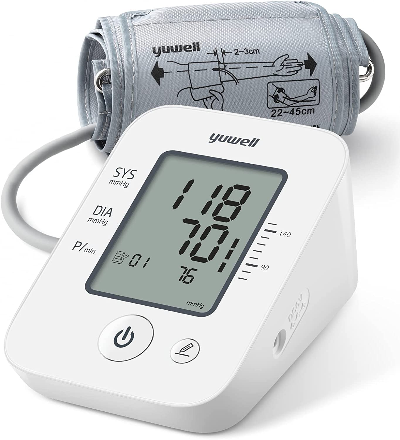 SHOULDER BLOOD PRESSURE MONITOR WITH LARGE CUFF WITH ARRHYTHMIA DETECTION FUNCTION Manufacturer code medire