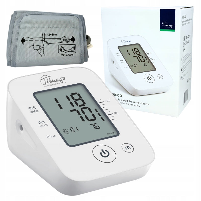 SHOULDER BLOOD PRESSURE MONITOR WITH LARGE CUFF WITH ARRHYTHMIA DETECTION FUNCTION