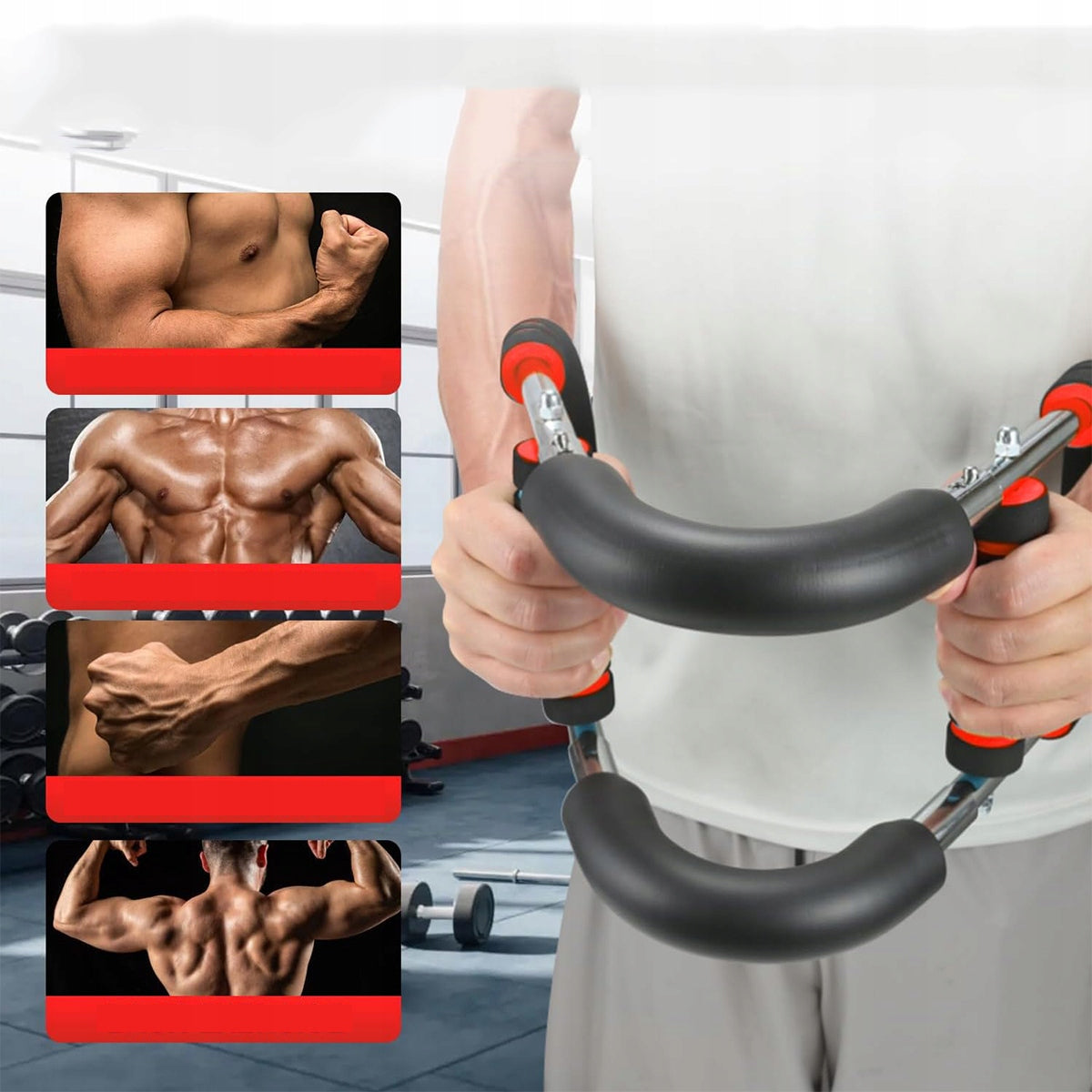 SHOULDER TRAINER ADJUSTABLE CHEST TRAINER EXERCISE EQUIPMENT Width 19 mm