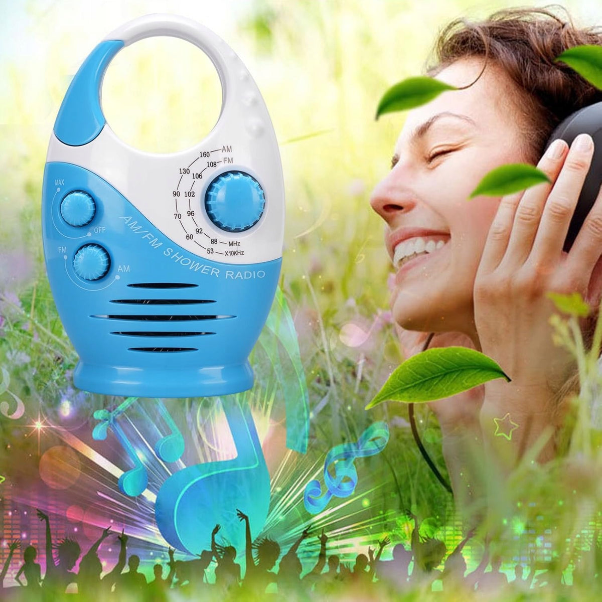 SHOWER SPEAKER FOR BATHROOM RADIO FM WATERPROOF Manufacturer code 2610230242211