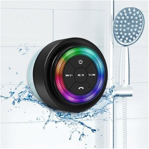 SHOWER SPEAKER IMPROVED PROFESSIONAL IDEAL FOR BATHING ON BLUETOOTH