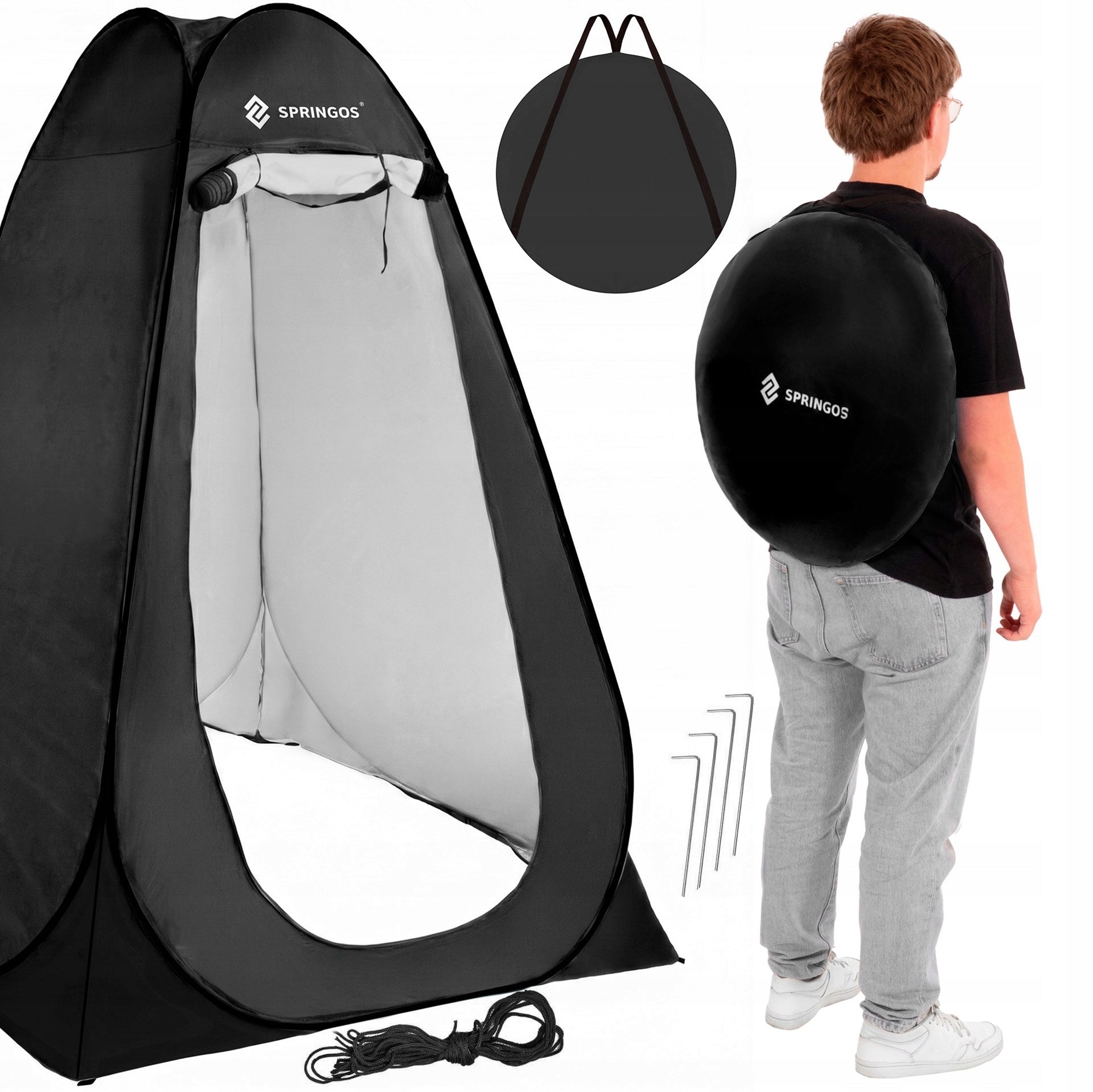 SHOWER TENT TOILET CHANGING ROOM PORTABLE CAMPING BEACH Manufacturer code PT036