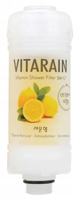 SHOWER WATER FILTER WITH VITAMIN C VITARAIN lemon MADE IN KOREA Manufacturer code SW-07