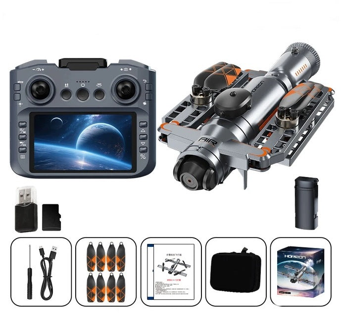 SHRC AE22 WiFi FPV Drone with LCD Screen Dual HD Camera Obstacle Avoidance