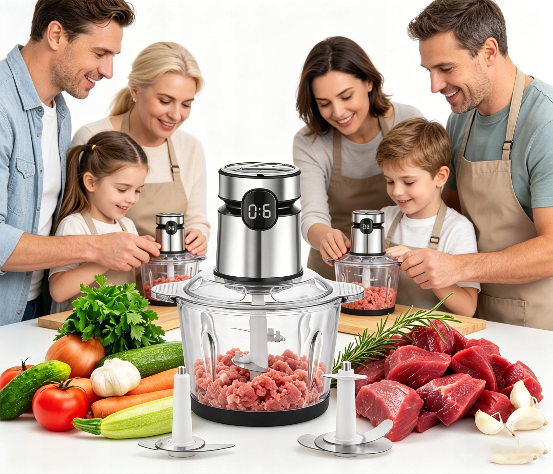 SHREDDER ELECTRIC SHREDDER FOR FRUIT MEAT VEGETABLES MALAXER 500W Brand no brand