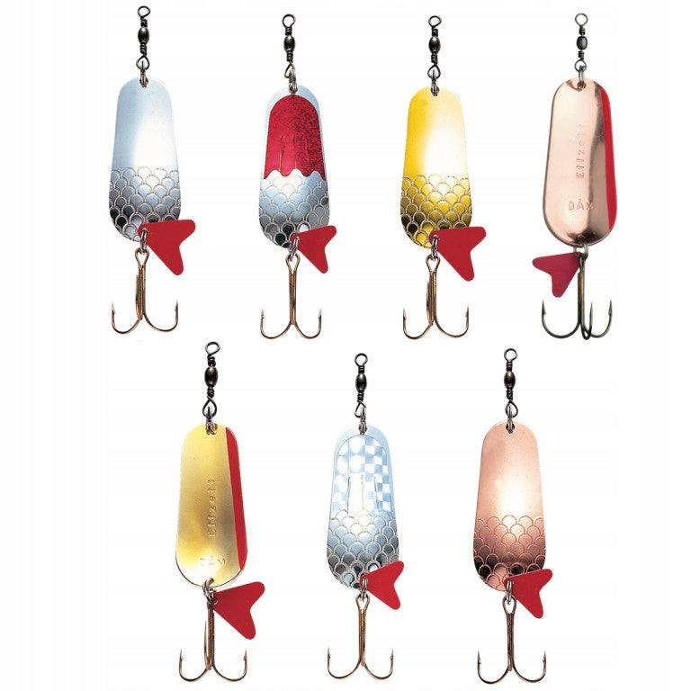 SHUTTLE EFFZETT STANDARD SPOON 3,2cm color GLITTER for perch and pike Brand Dam
