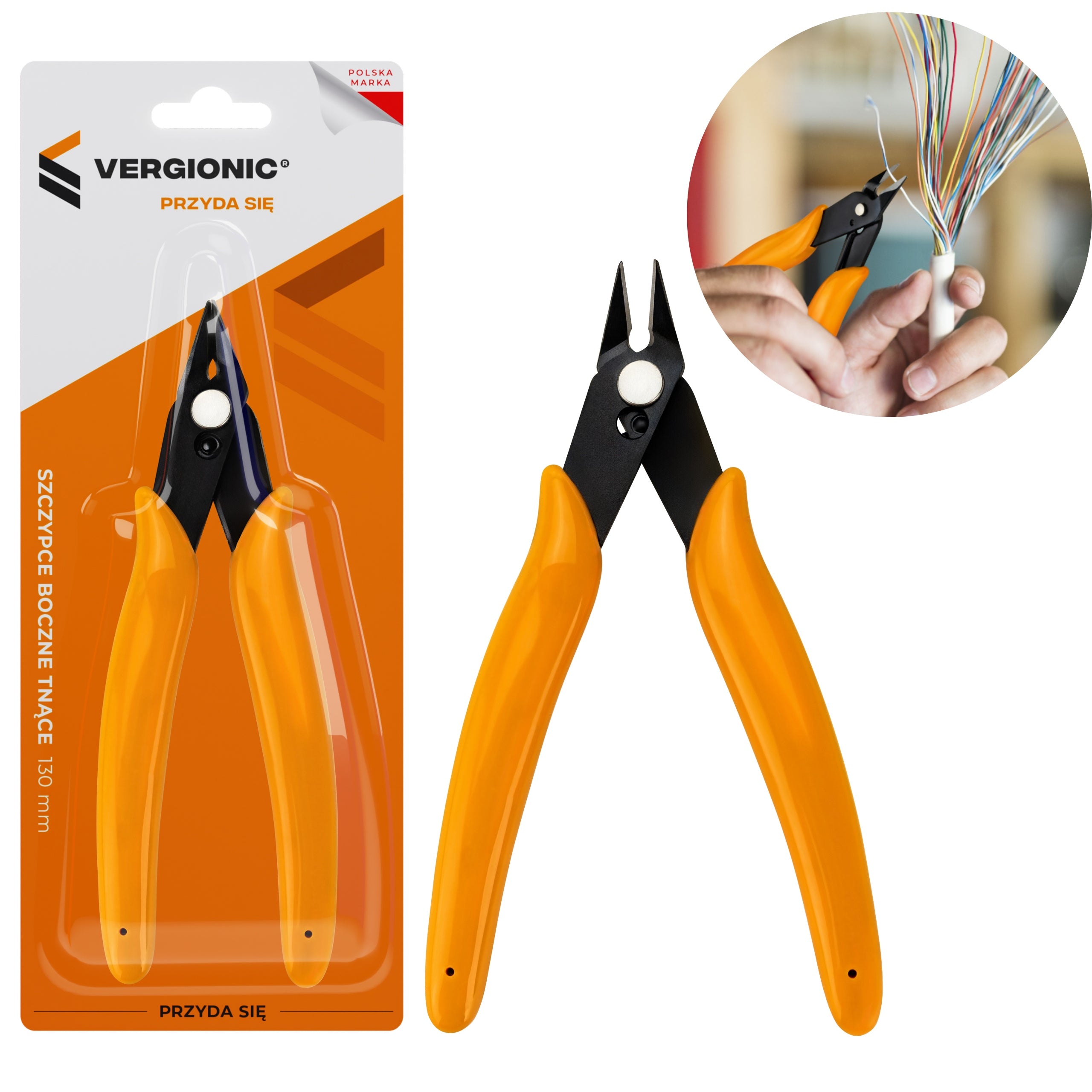 SIDE CUTTING PLIERS 130MM PRESIDENCY CLIPPERS WIRE CUTTERS
