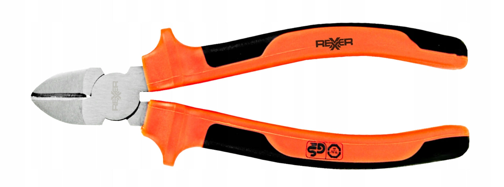SIDE CUTTING PLIERS CLAMP CLAMPS 180 mm Brand Rexxer