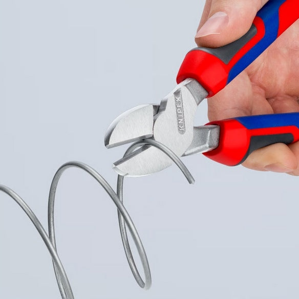 SIDE CUTTING PLIERS WITH INCREASED GEAR RATIO 200MM 74 05 200 KNIPEX Brand Knipex