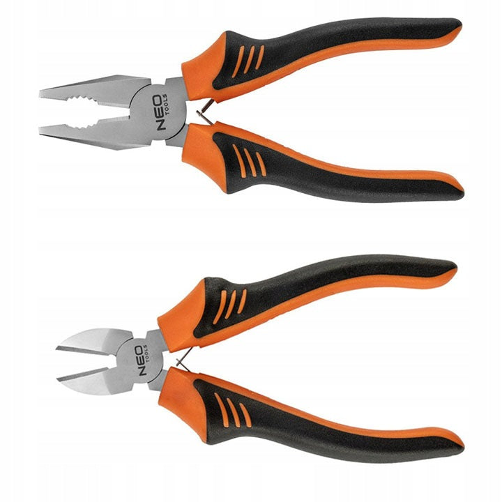 SIDE PLIERS INCLUDED WITH UNIVERSAL PLIERS 180 MM NEO TOOLS