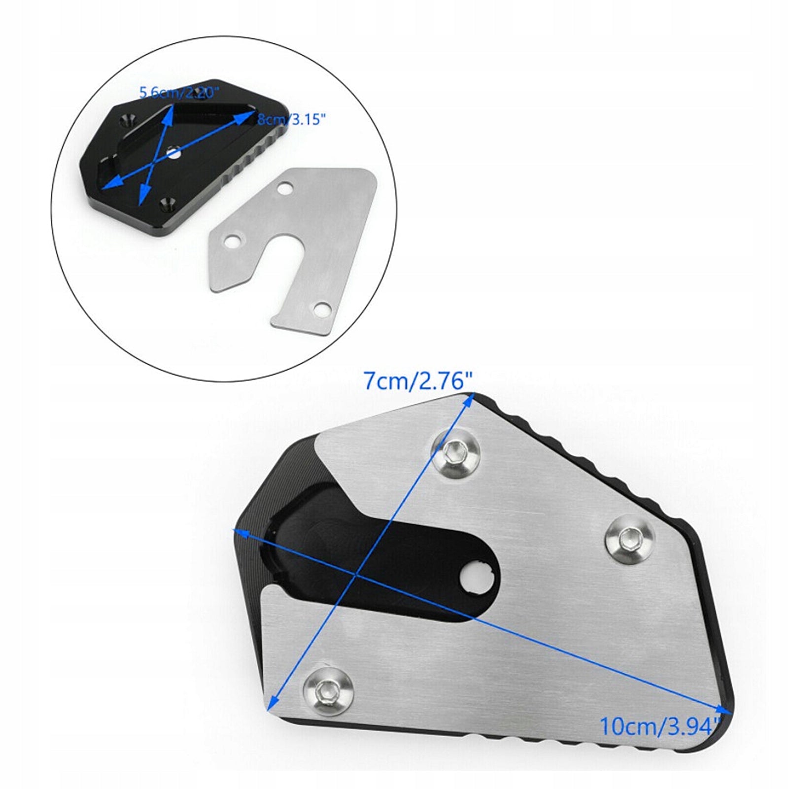SIDE STAND WIDENING SUZUKI V-STROM DL 650 2012-2019 Manufacturer code LIN5695