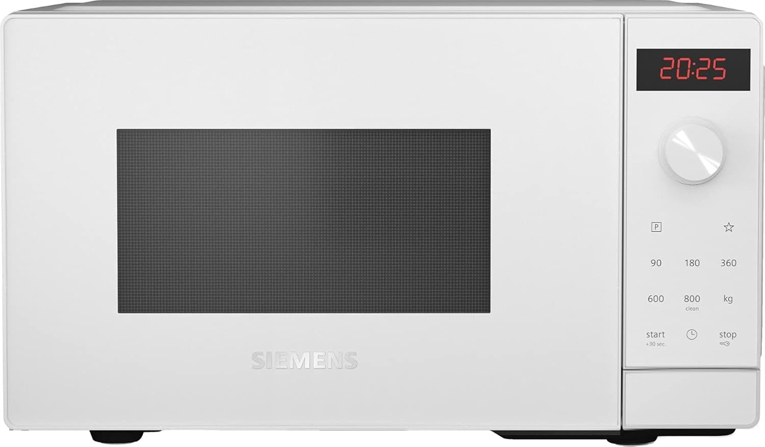 SIEMENS FF023LMW0 Freestanding Microwave 800W White