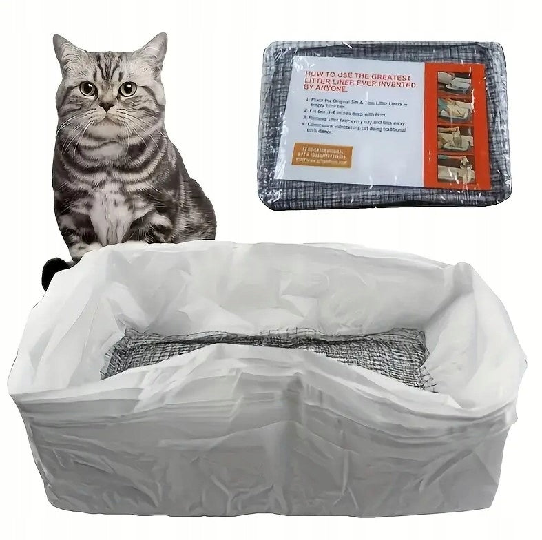 SIEVE Mesh Bags LITTER CLEANING LITTER BOX FOR CAT 10PCS Manufacturer code 415