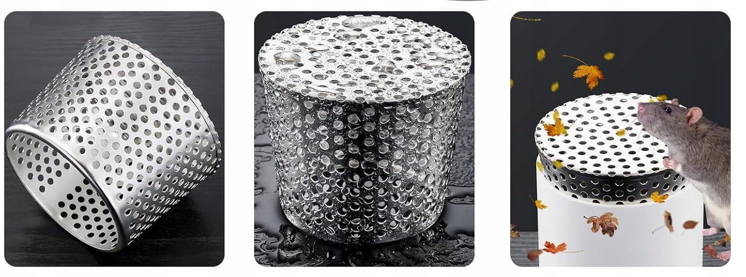 SIEVE ROUND STAINLESS STEEL FILTER FOR GUTTER 100MM WOUYTPE Brand no brand