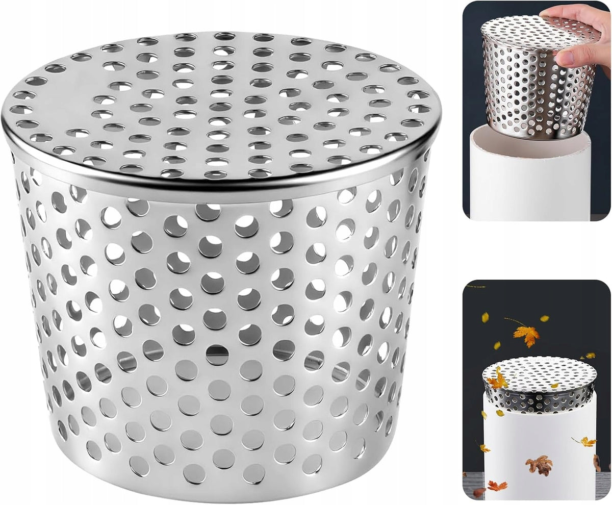 SIEVE ROUND STAINLESS STEEL FILTER FOR GUTTER 100MM WOUYTPE