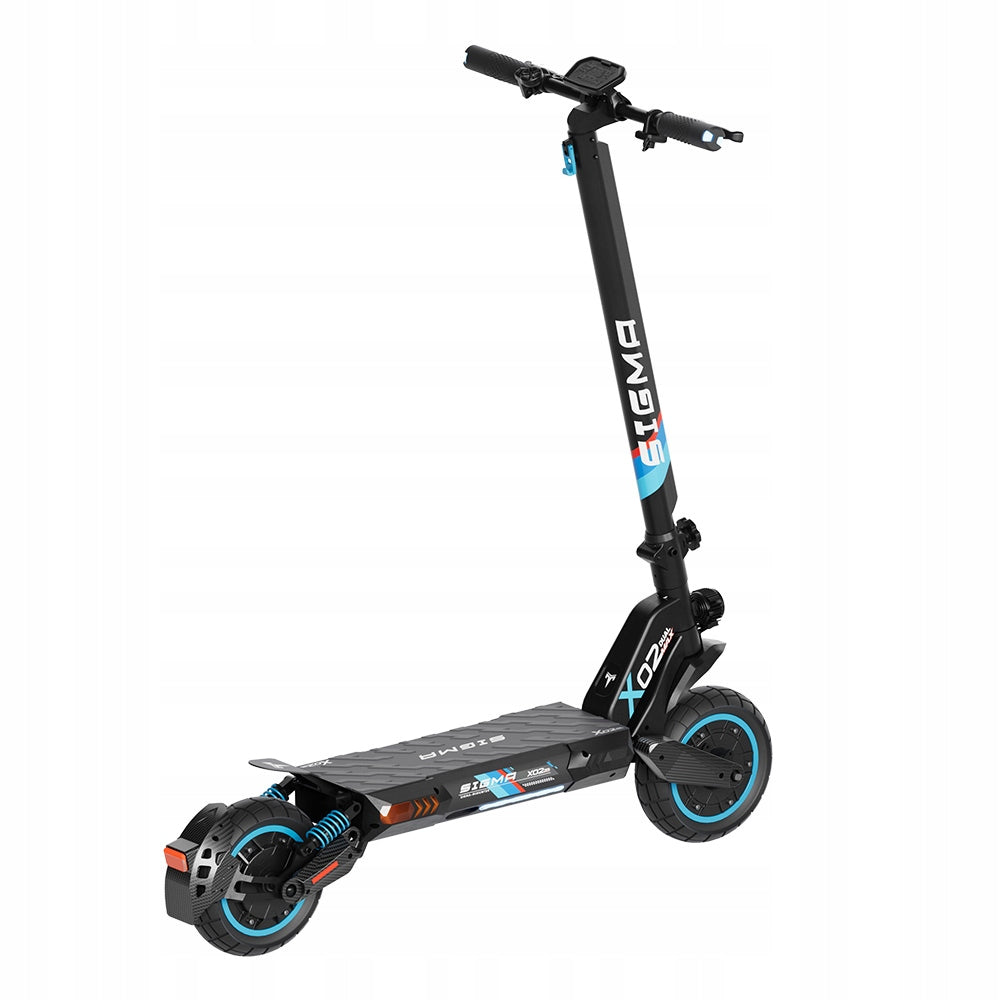 SIGMA X02 18Ah Electric Off-Road Scooter 10" Tubeless Tire Packaging status original