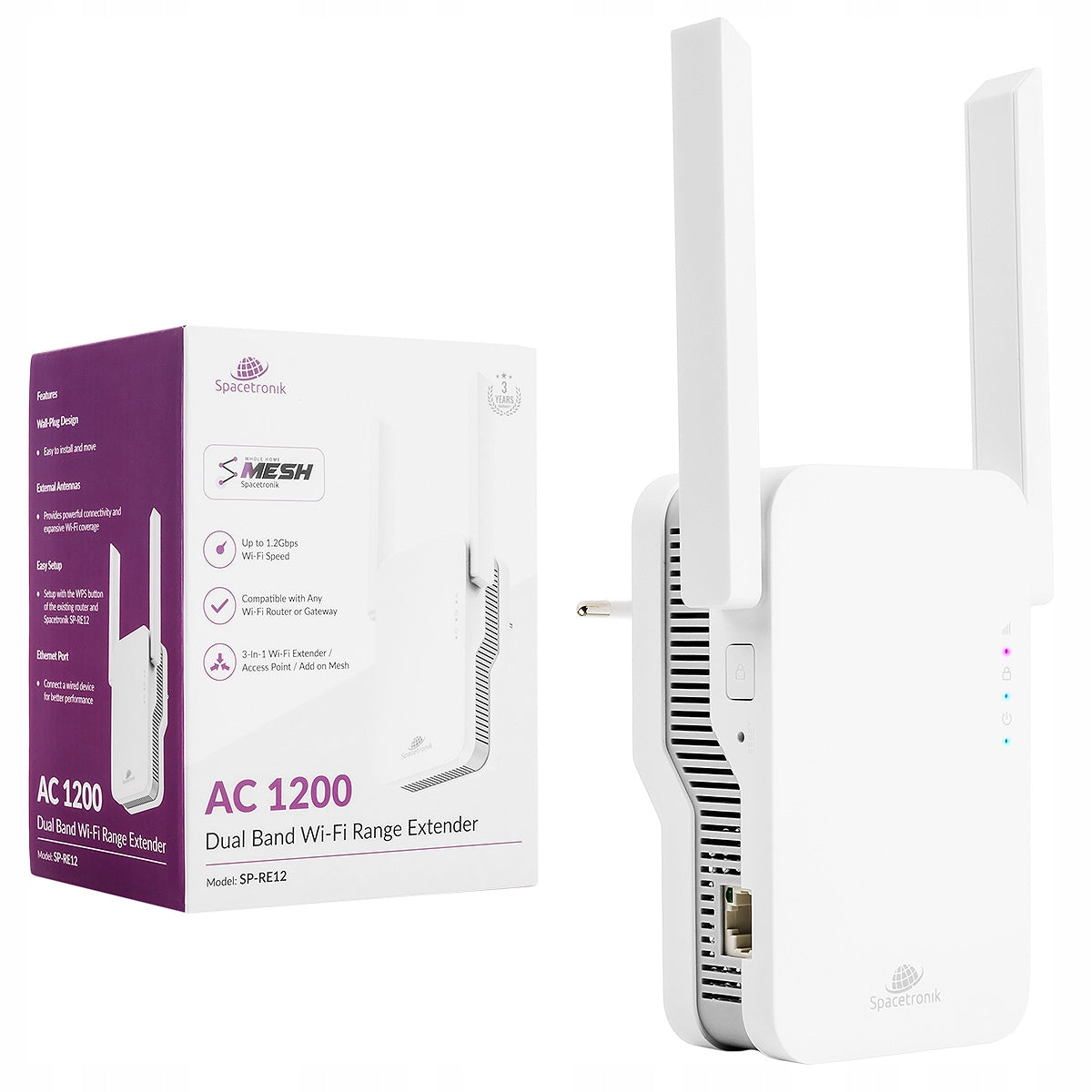 SIGNAL AMPLIFIER VERY STRONG REPEATER WI-FI 300MB/S 2,4GHZ STRONG SIGNAL