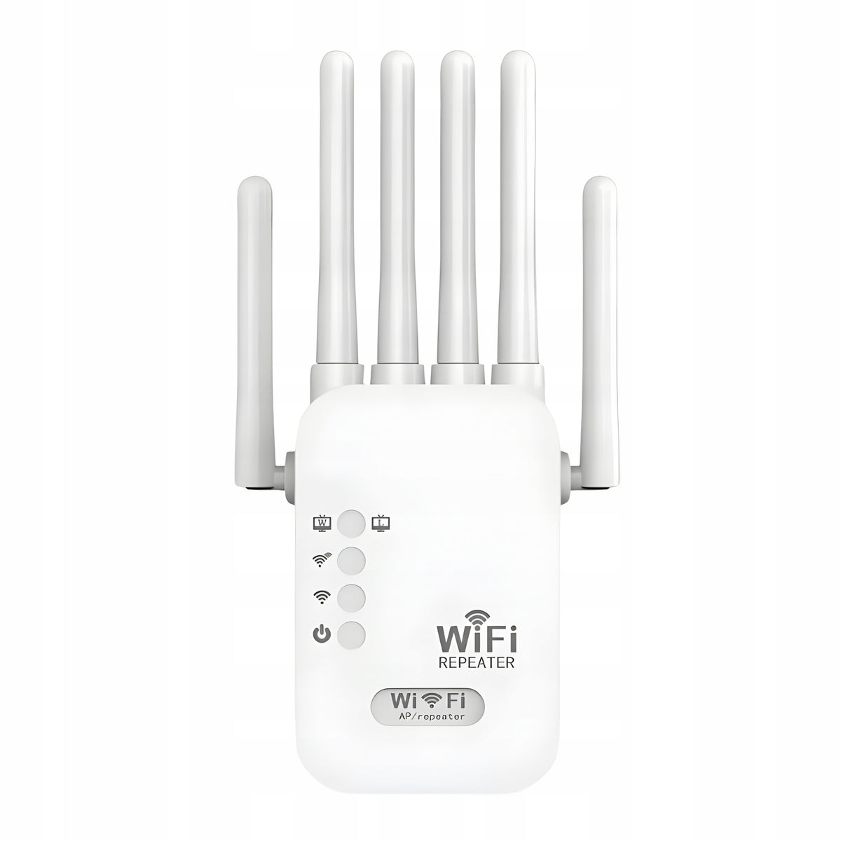 SIGNAL AMPLIFIER Wi-Fi POWERFUL 1200Mbps RANGE 100m 6 ANTENNAS REPEATER PRO Manufacturer code WZMACNIACZ SYGNAŁU WIFI 1200 Mb/s REPEATER