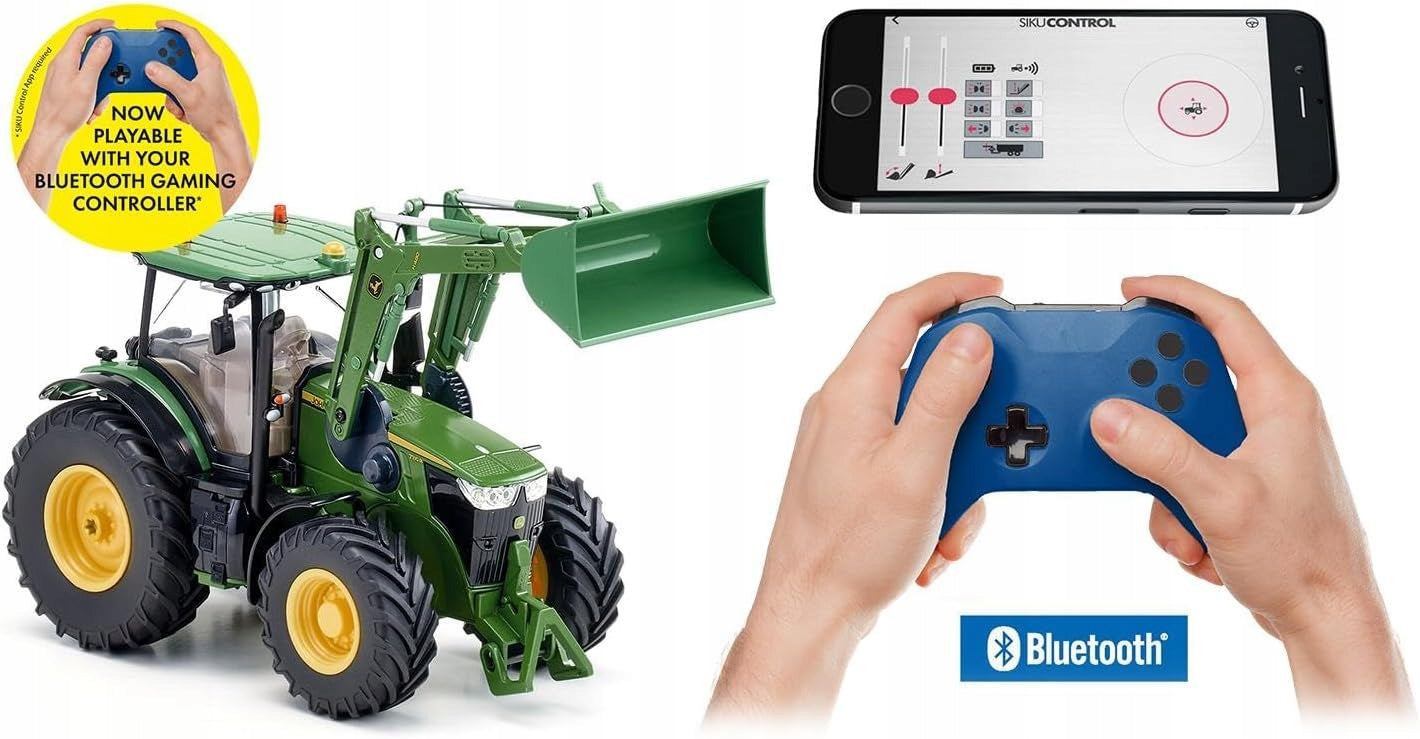 SIKU 6792 John Deere 7310R application controlled front loader 1:32 Kid's age 3＋ years
