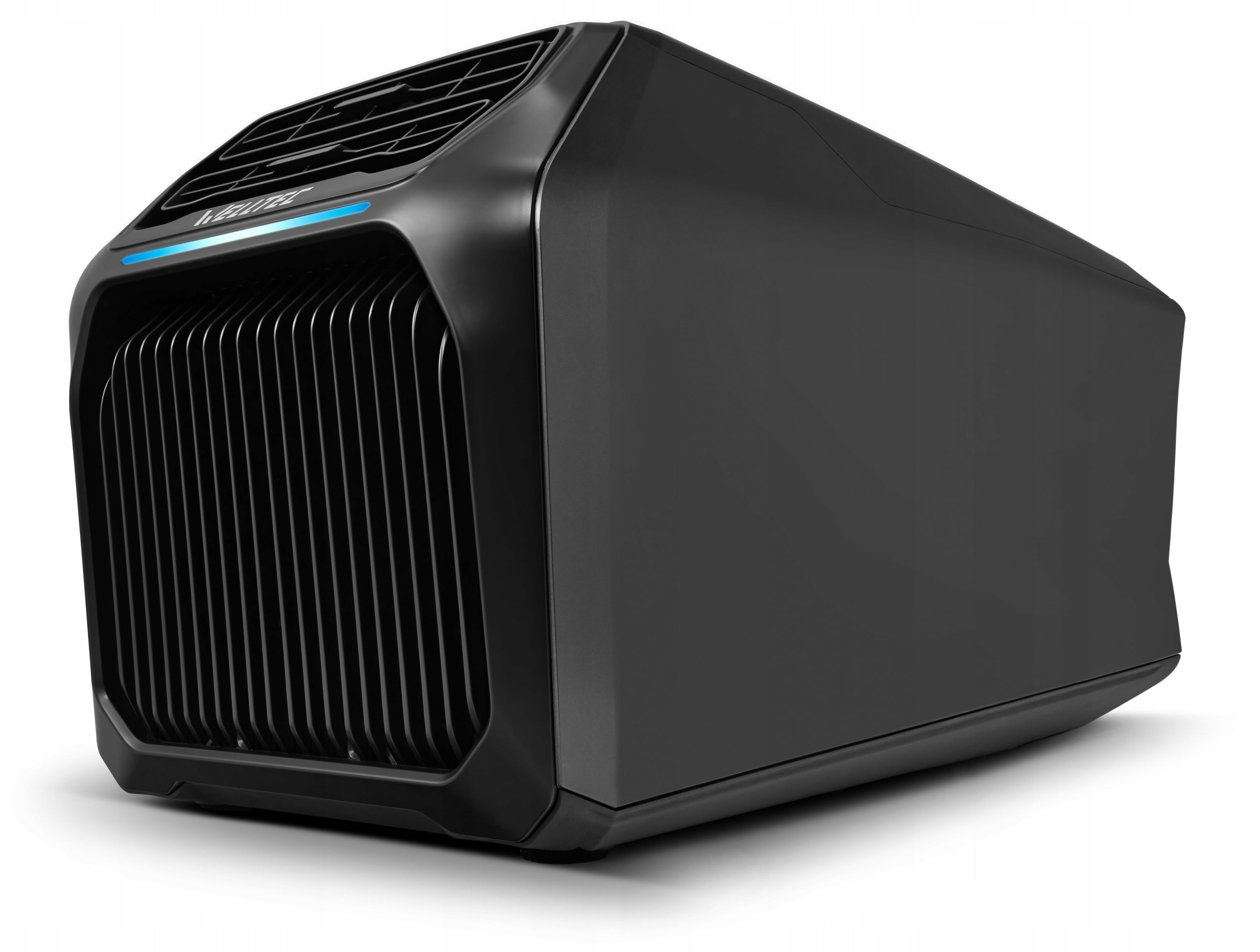 SILENT PORTABLE AIR CONDITIONER WELLTEC ACE2 PRO 2,1kW - TWO-PIPE FOR MOTORHOME Dominant color black