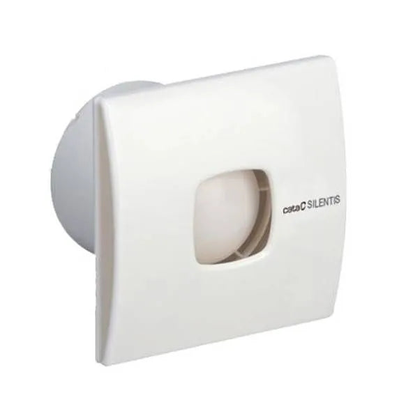 SILENTIS 10 Bathroom Fan, Axial, 15W, 100mm Outlet, White