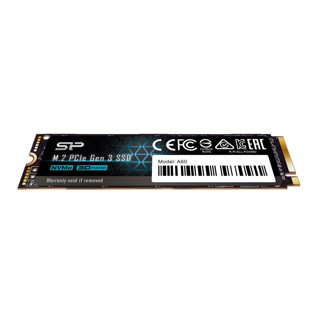 SILICON POWER M.2 2280 PCIe SSD A60 128GB Manufacturer code SP128GBP34A60M28