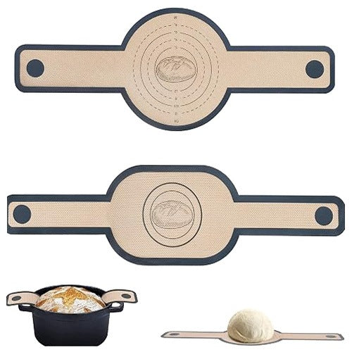 SILICONE BREAD MAT FOR DUTCH BAKERY SET OF 2