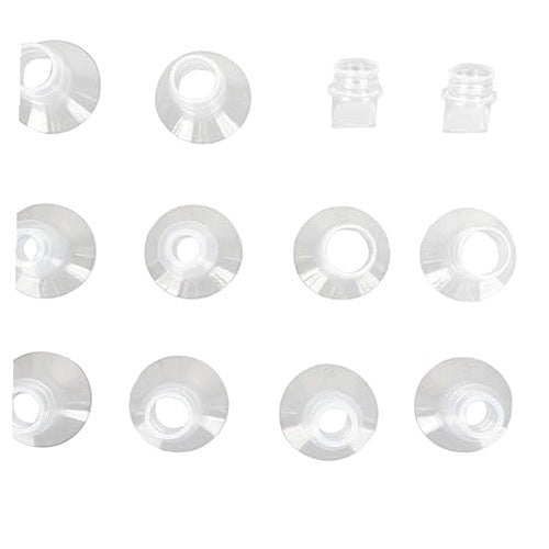 SILICONE BREAST PUMP INSERTS FOR MOM SET OF 10 PIECES silicone