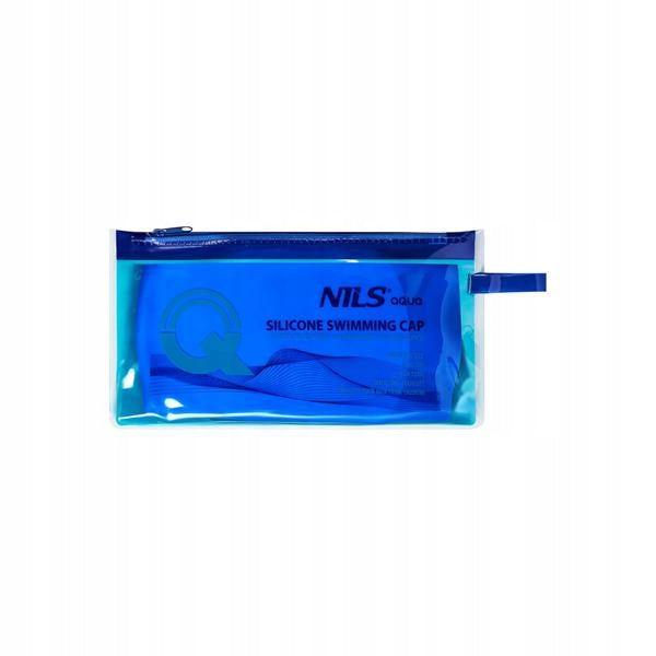 SILICONE CAP FOR LONG HAIR NILS AQUA blue Brand Nils Aqua