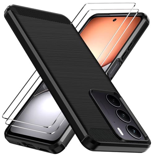 SILICONE CASE FOR REALME C75 PROTECTIVE WITH TEMPERED GLASS 2 PCS. Brand no brand