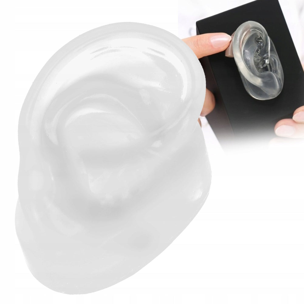 SILICONE EAR MODEL SOFT ELASTIC RIGHT EAR Packaging status original