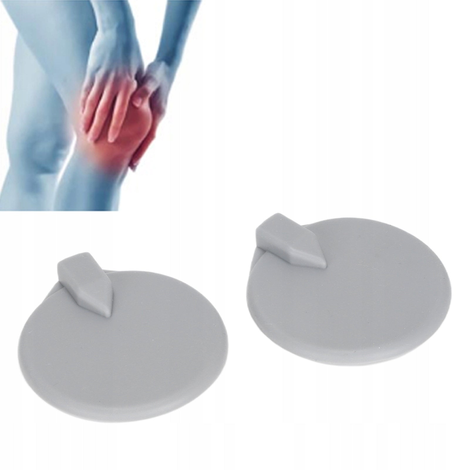 SILICONE ELECTRODES PADS OVERLAYS ROUND 65mm 2PCS Manufacturer code 1411210375511