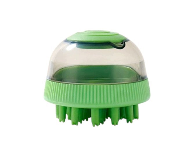 SILICONE MASSAGE BRUSH FOR DOG AND CAT WITH DISPENSER Packaging status original