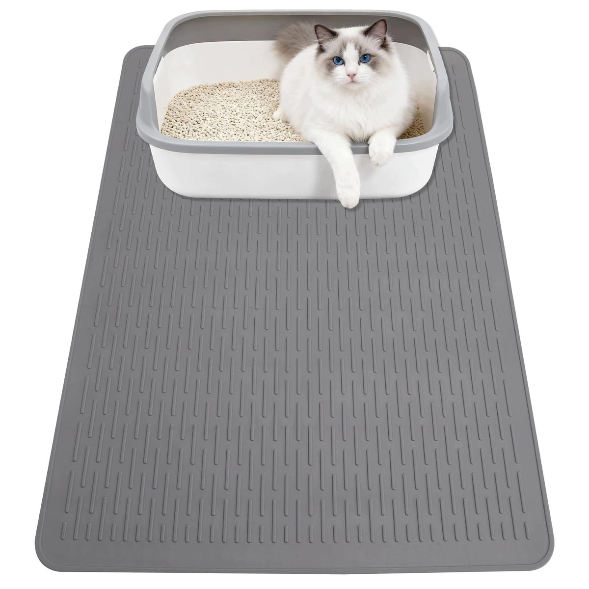 SILICONE MAT FOR CAT LITTER BOX 70 X 50 CM WATERPROOF