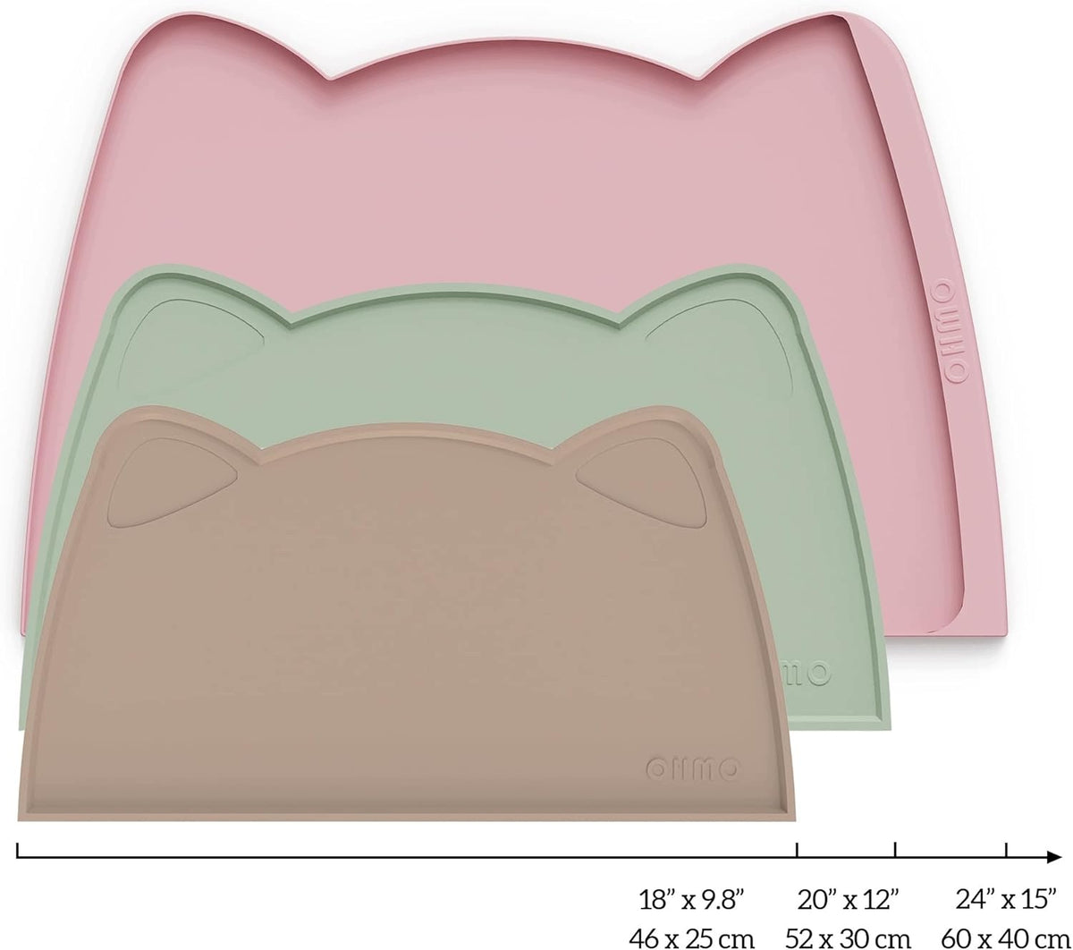 SILICONE MAT FOR CATS DOGS NON-SLIP WATERPROOF 40X25CM Brand no brand