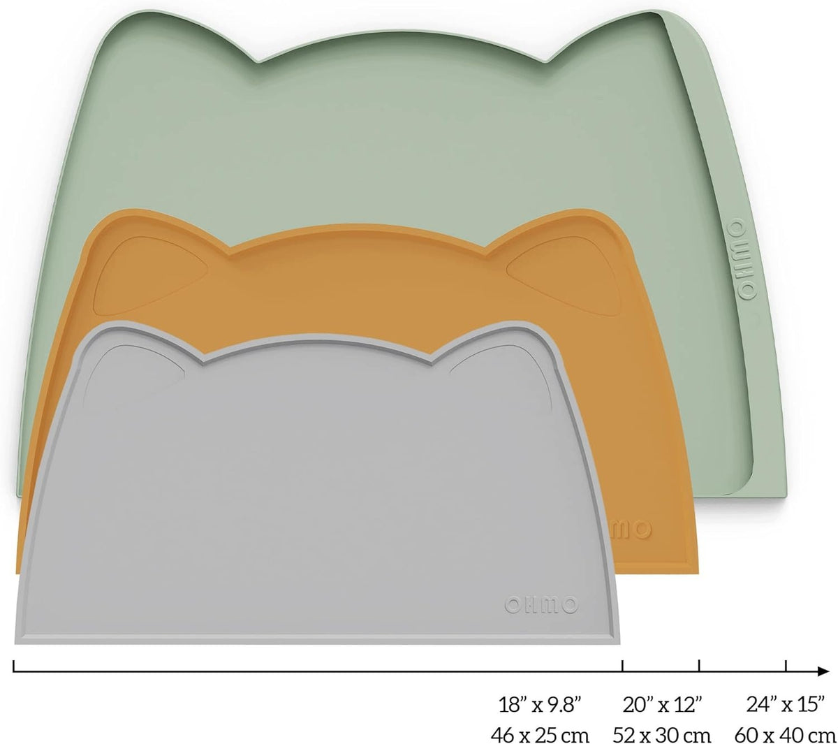 SILICONE MAT FOR DOG AND CAT FOOD WATERPROOF 46X25CM Brand no brand