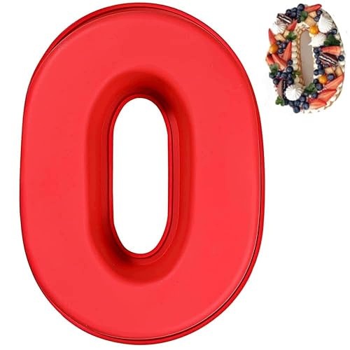 SILICONE MOLD FOR BAKING NUMBERS 3D LARGE NUMBERS FOR BIRTHDAY 9 PCS. Brand no brand