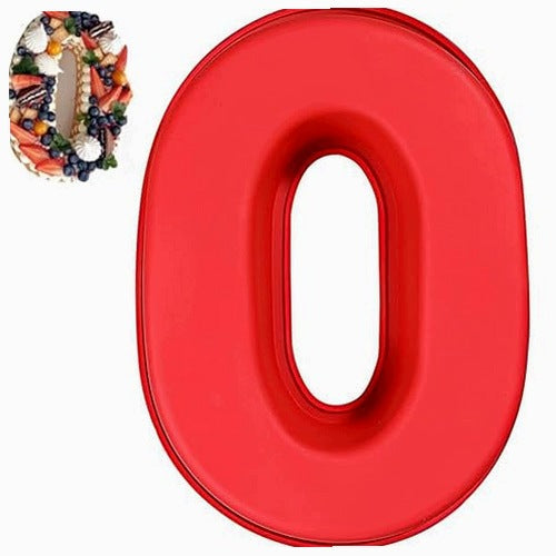 SILICONE MOLD FOR BAKING NUMBERS 3D LARGE NUMBERS FOR BIRTHDAY 9 PCS.