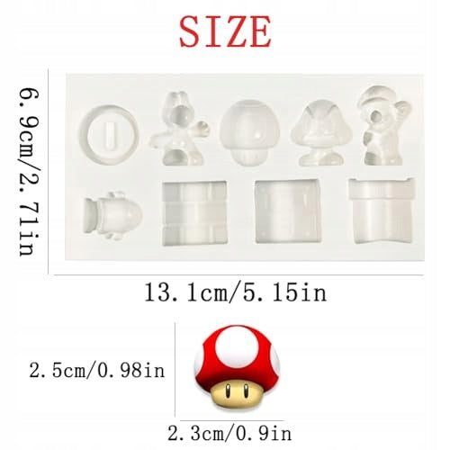 SILICONE MOLDS FOR CREAM 3D WITHOUT BPA CAKE DECORATION FOR CHILDREN Manufacturer code Nieoznaczona
