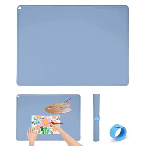 SILICONE PAINTING MAT 60X40 CM NON-SLIP FOR CHILDREN silicone Brand no brand