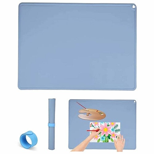 SILICONE PAINTING MAT 60X40 CM NON-SLIP FOR CHILDREN silicone